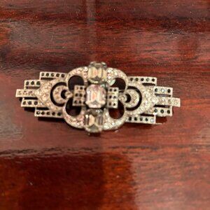 costume jewelry pin made in West Germay